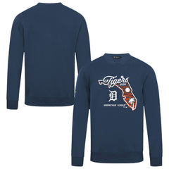 Detroit Tigers Levelwear Zane Sunrise Sweatshirt Navy