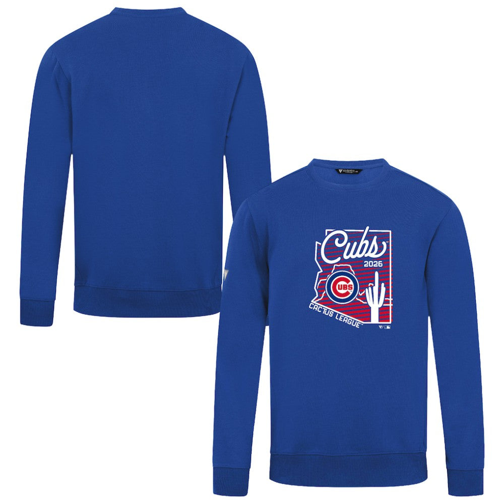 Chicago Cubs Levelwear Zane Sunrise Sweatshirt Royal