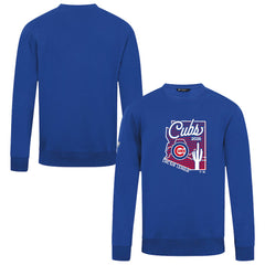 Chicago Cubs Levelwear Zane Sunrise Sweatshirt Royal