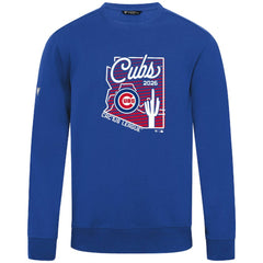 Chicago Cubs Levelwear Zane Sunrise Sweatshirt Royal