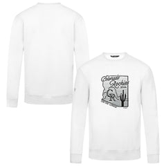 Colorado Rockies Levelwear Zane Sunrise Sweatshirt White