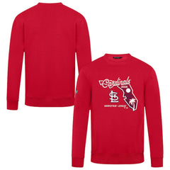 St. Louis Cardinals Levelwear Zane Sunrise Sweatshirt Red