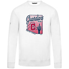 Cleveland Guardians Levelwear Zane Sunrise Sweatshirt White