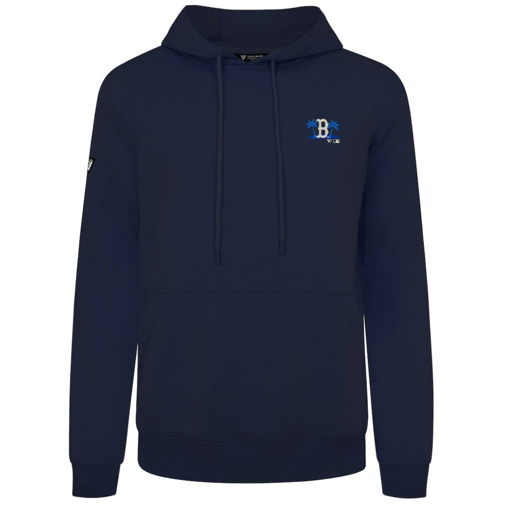Boston Red Sox Levelwear Panoramic Podium Hoodie Navy