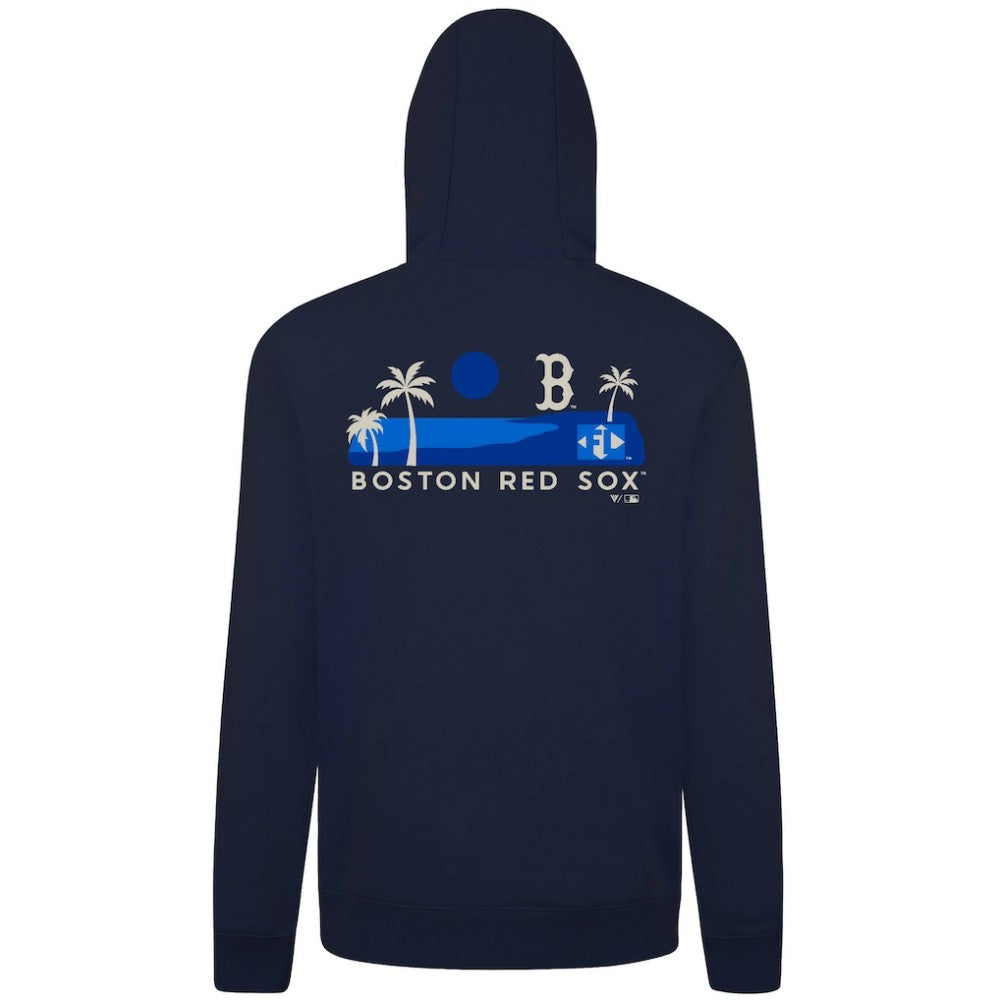 Boston Red Sox Levelwear Panoramic Podium Hoodie Navy