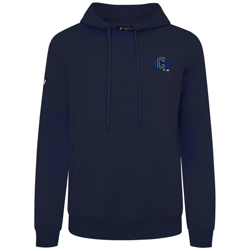 Cleveland Guardians Levelwear Panoramic Podium Hoodie Navy
