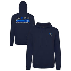 St. Louis Cardinals Levelwear Panoramic Podium Hoodie Navy