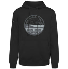 Miami Marlins Levelwear Spring Badge Podium Hoodie Black