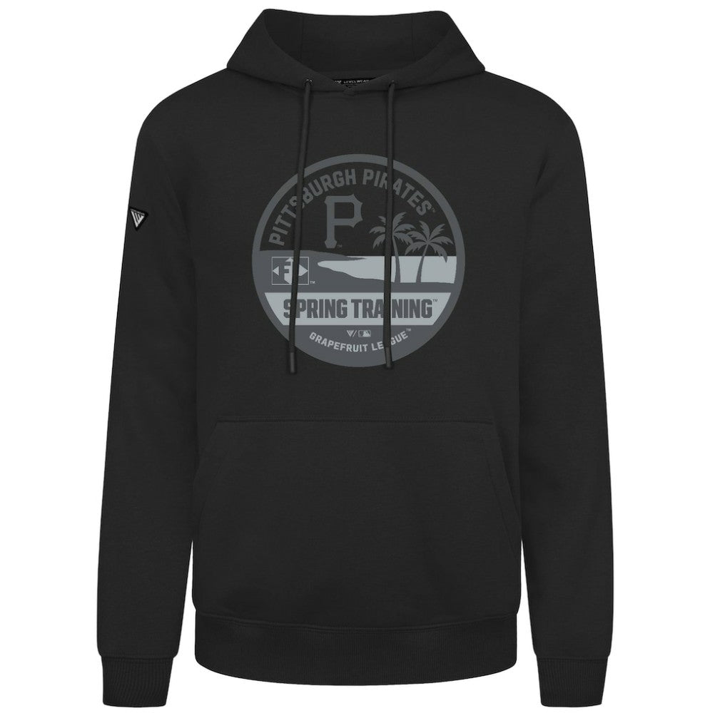 Pittsburgh Pirates Levelwear Spring Badge Podium Hoodie Black