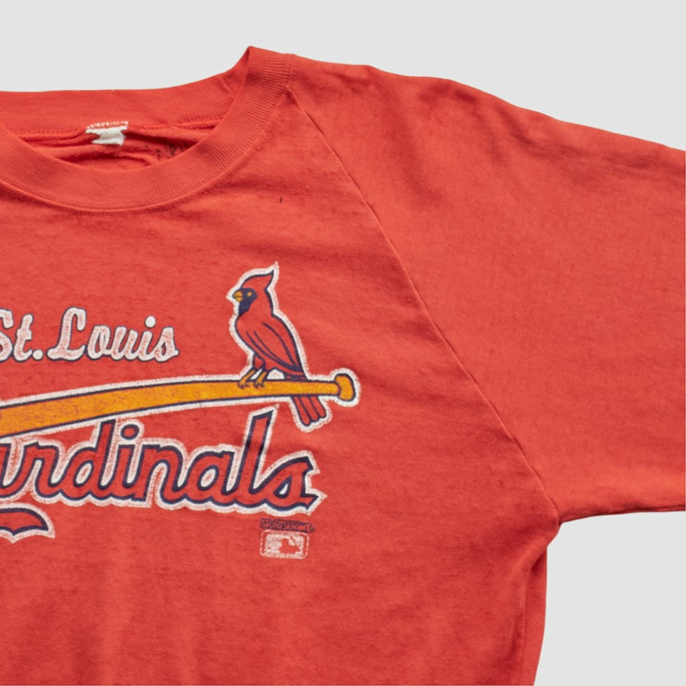 St. Louis Cardinals 80s Pullover Sweatshirt Red Vintage