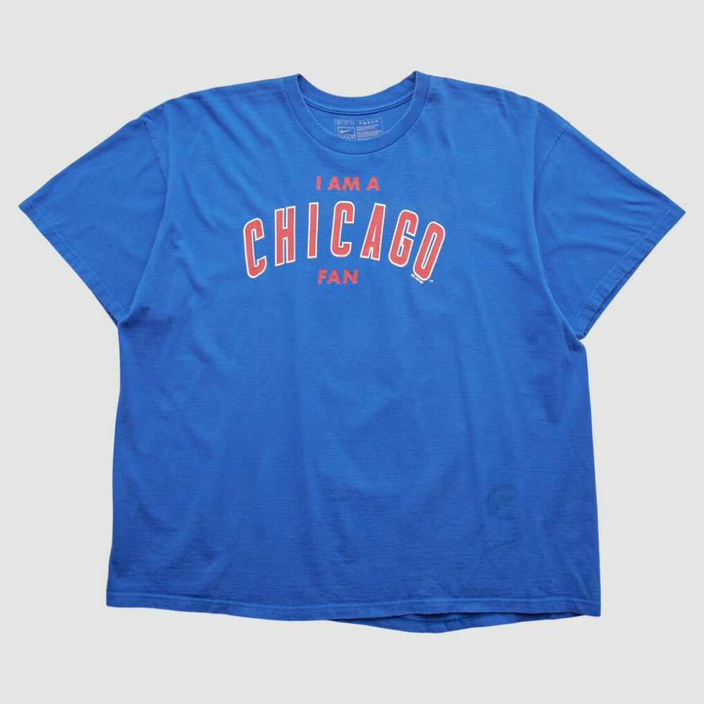 Chicago Cubs 2000s T-shirt Blue Vintage | Nike