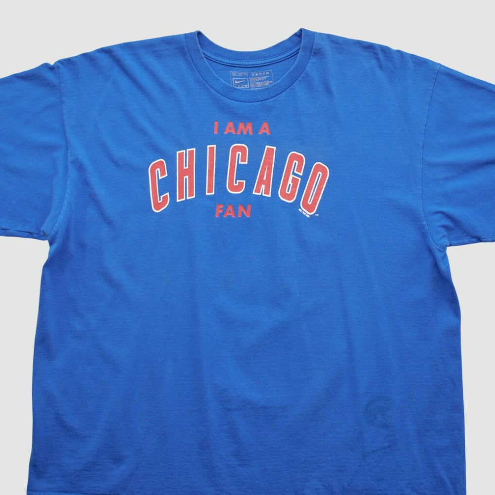 Chicago Cubs 2000s T-shirt Blue Vintage | Nike