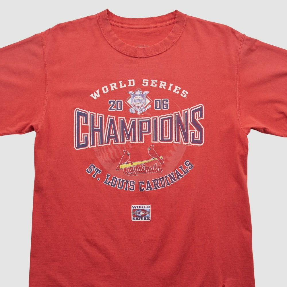 St. Louis Cardinals 2006 T-shirt Red Vintage
