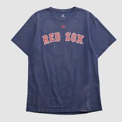 Boston Red Sox Majestic 2009 T-shirt Navy Vintage