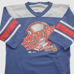 Atlanta Braves 1996 T-shirt Blue Vintage