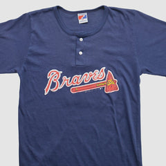 Atlanta Braves Swingster 90s T-shirt Navy Vintage