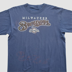 Milwaukee Brewers 2000s T-shirt Blue Vintage