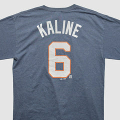 Detroit Tigers Majestic 2010s T-shirt Blue Vintage