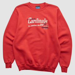 St. Louis Cardinals CS Sportswear 1996 Pullover Sweatshirt Red Vintage