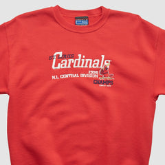 St. Louis Cardinals CS Sportswear 1996 Pullover Sweatshirt Red Vintage