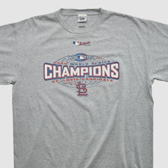 St. Louis Cardinals Lee Apparel 2006 T-shirt Heather Gray Vintage