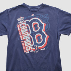 Boston Red Sox Majestic 2013 T-shirt Navy Vintage