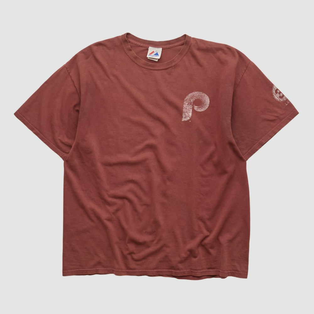 Philadelphia Phillies Majestic 2010s T-shirt Maroon Vintage