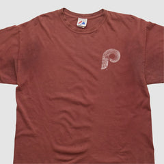 Philadelphia Phillies Majestic 2010s T-shirt Maroon Vintage