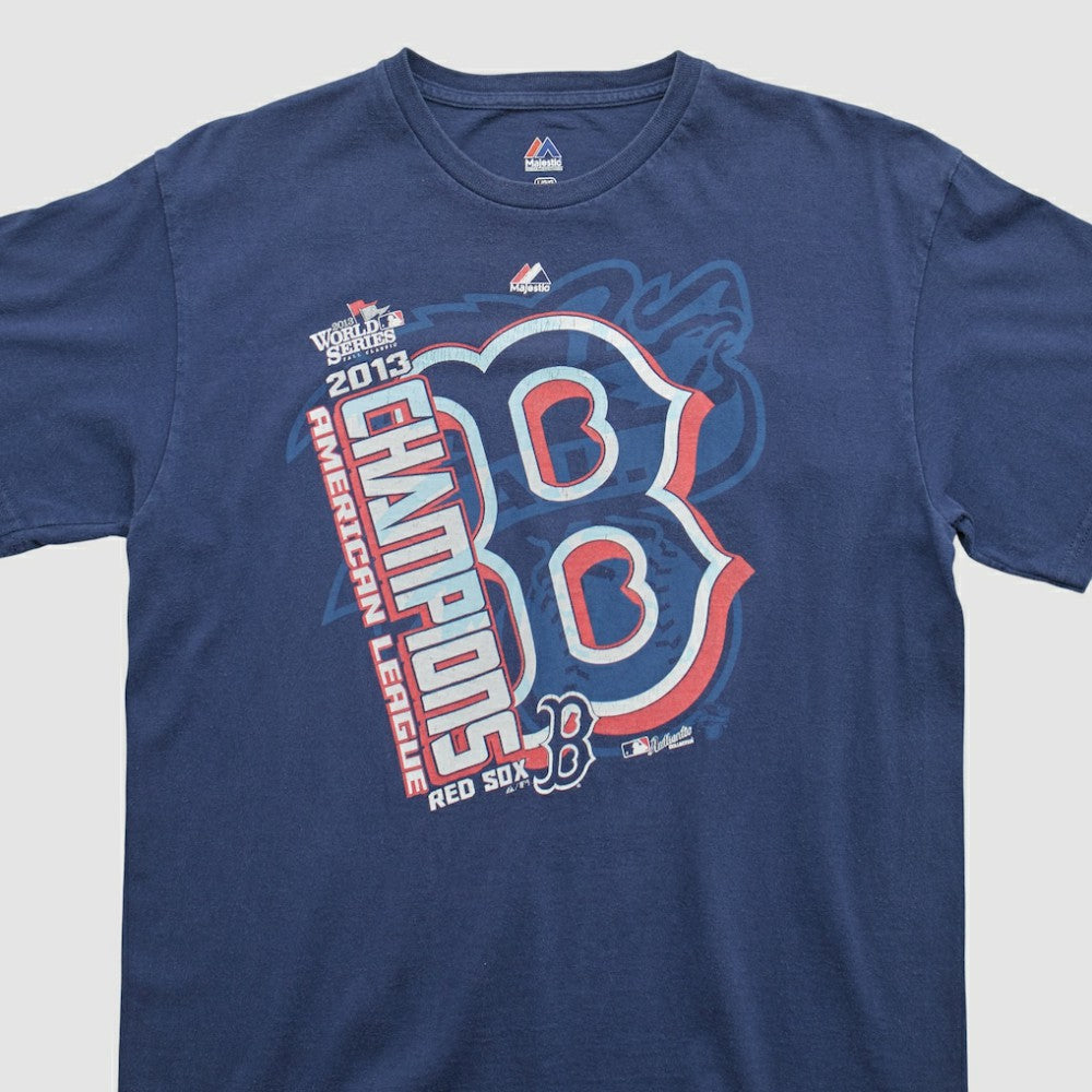 Boston Red Sox Majestic 2013 T-shirt Navy Vintage