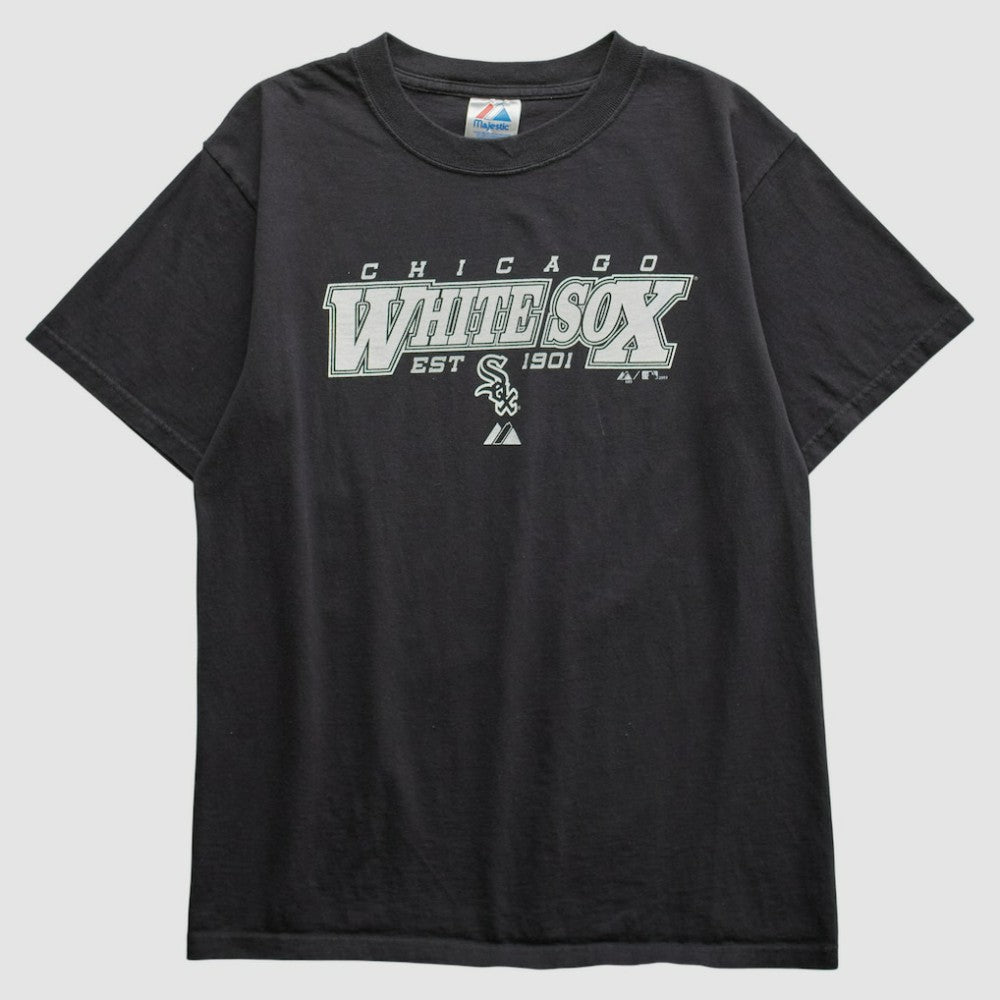 Chicago White Sox Majestic 2007 T-shirt Black Vintage