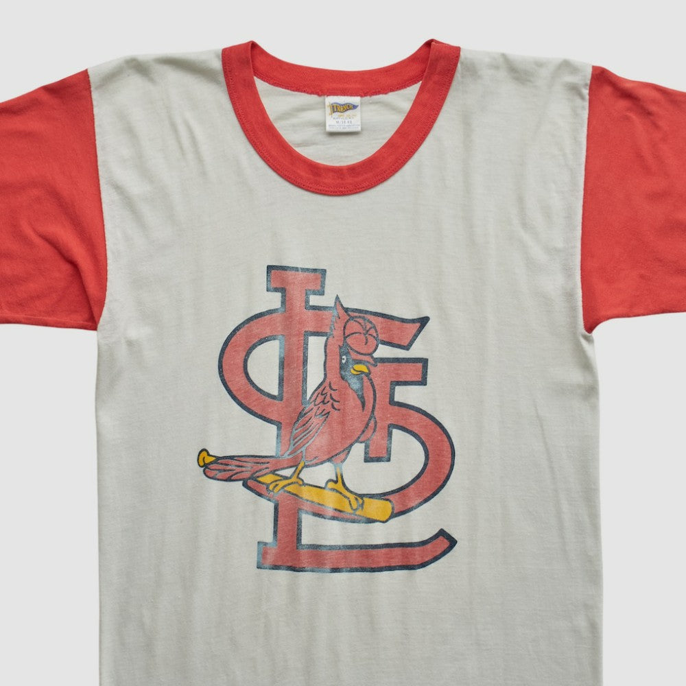 St. Louis Cardinals Trench 90s T-shirt White Vintage