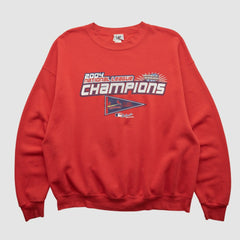 St. Louis Cardinals Lee Apparel 2004 Pullover Sweatshirt Red Vintage