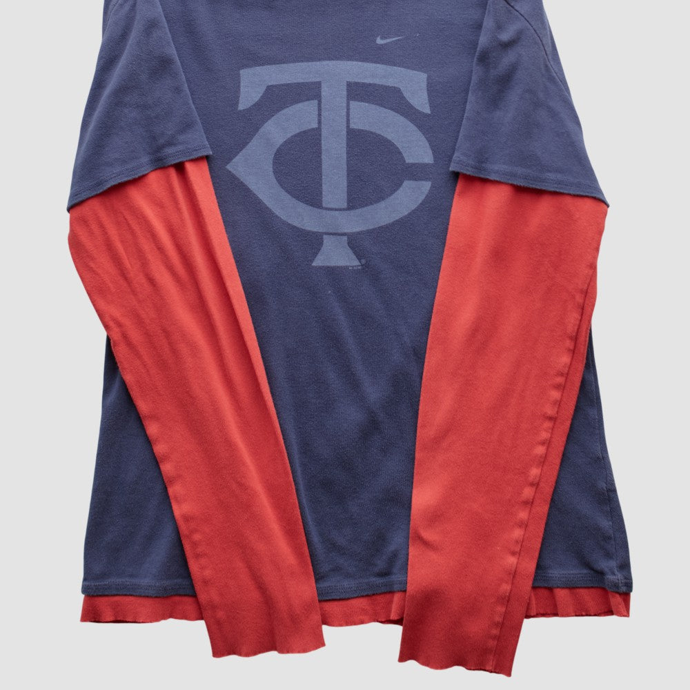 Minnesota Twins 2010s Long Sleeve T-shirt Navy Vintage | Nike