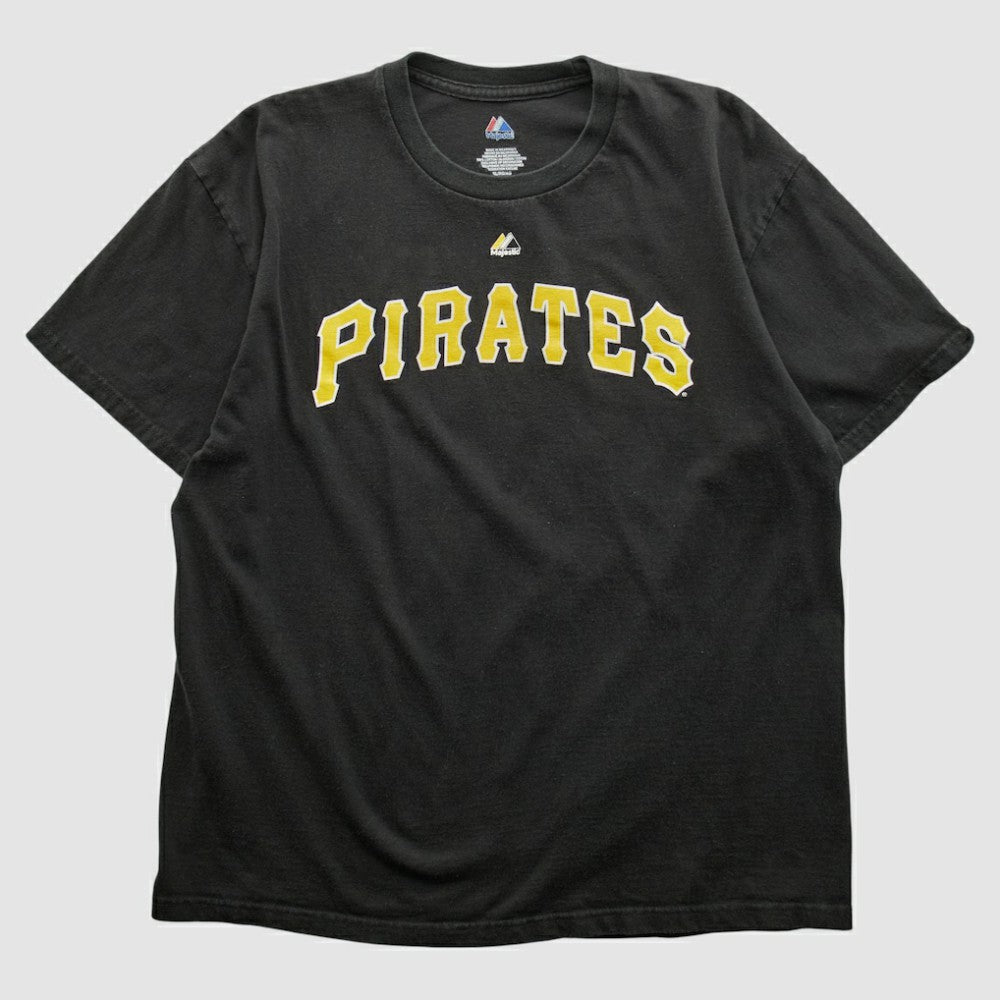 Pittsburgh Pirates Majestic 2000s T-shirt Black Vintage