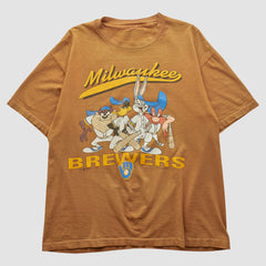 Milwaukee Brewers 1993 T-shirt Brown Vintage