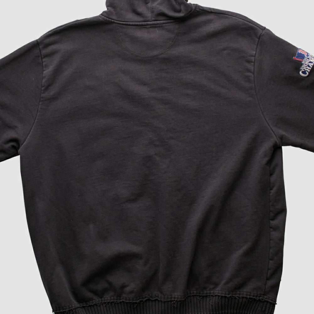 Boston Red Sox Majestic 2013 Hooded Full Zip Sweatshirt Black Vintage