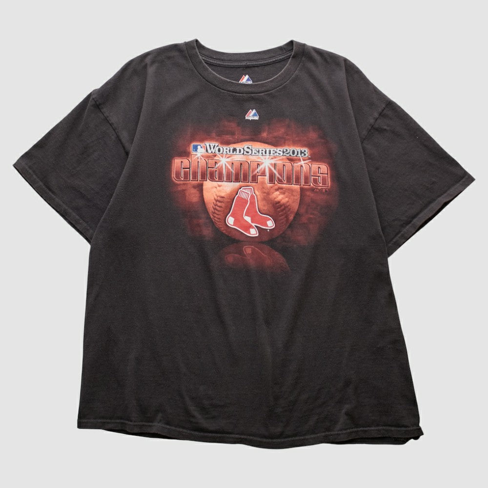 Boston Red Sox Majestic 2013 T-shirt Black Vintage