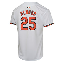 Pete Alonso Baltimore Orioles Youth Game Player Jersey White | Nike