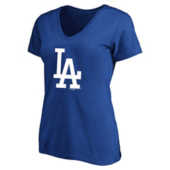 Kyle Tucker Los Angeles Dodgers Profile Women's Plus Size Name & Number V-Neck T-Shirt Royal