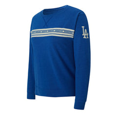 Los Angeles Dodgers Concepts Sport Women's Birch French Terry Long Sleeve T-Shirt Royal