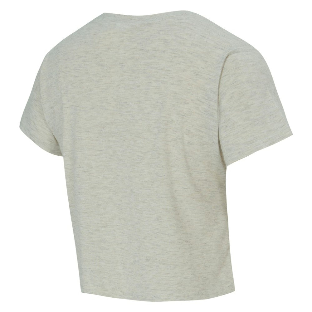 Detroit Tigers Concepts Sport Women's Birch Cropped T-Shirt Cream