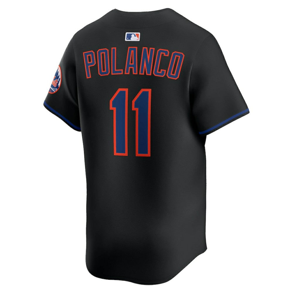 Jorge Polanco New York Mets Alternate Limited Jersey Black | Nike