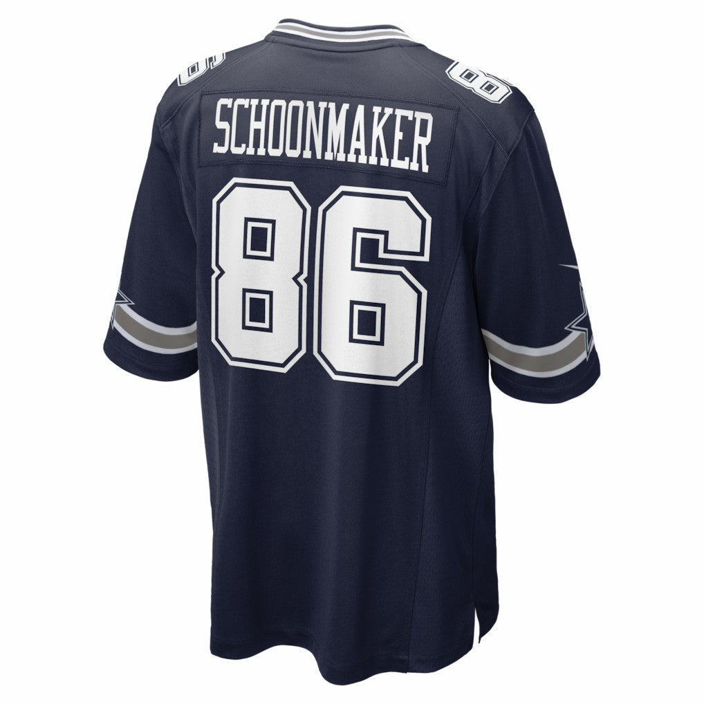 Luke Schoonmaker Dallas Cowboys Team Game Jersey - Navy