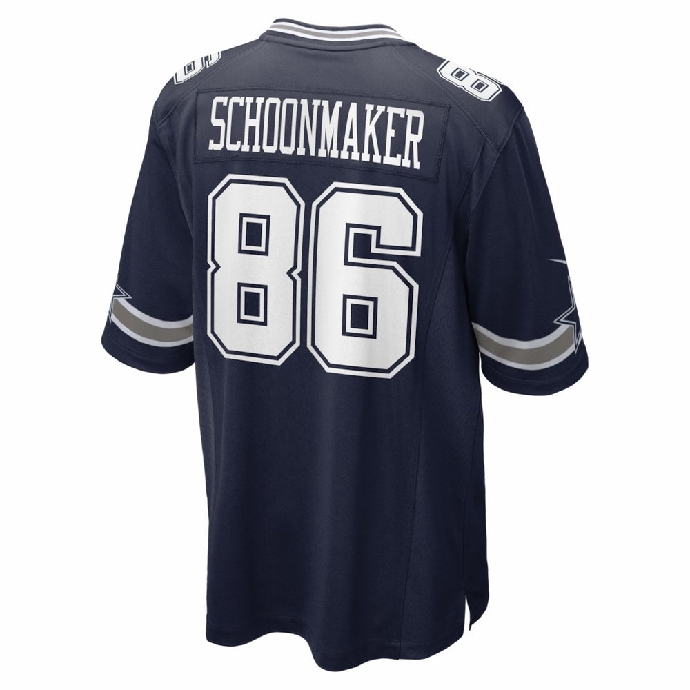 Luke Schoonmaker Dallas Cowboys Team Game Jersey - Navy