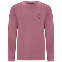 Cincinnati Reds Levelwear Bridal Rose Luxe Signature Long Sleeve T-Shirt Pink