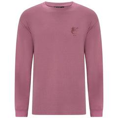 Baltimore Orioles Levelwear Bridal Rose Luxe Signature Long Sleeve T-Shirt Pink