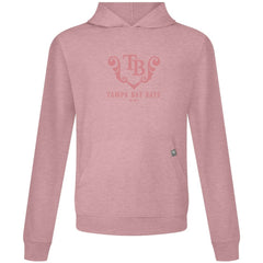 Tampa Bay Rays Levelwear Bridal Rose Relay Pullover Hoodie Pink