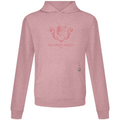 Baltimore Orioles Levelwear Bridal Rose Relay Pullover Hoodie Pink