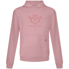 Detroit Tigers Levelwear Bridal Rose Relay Pullover Hoodie Pink