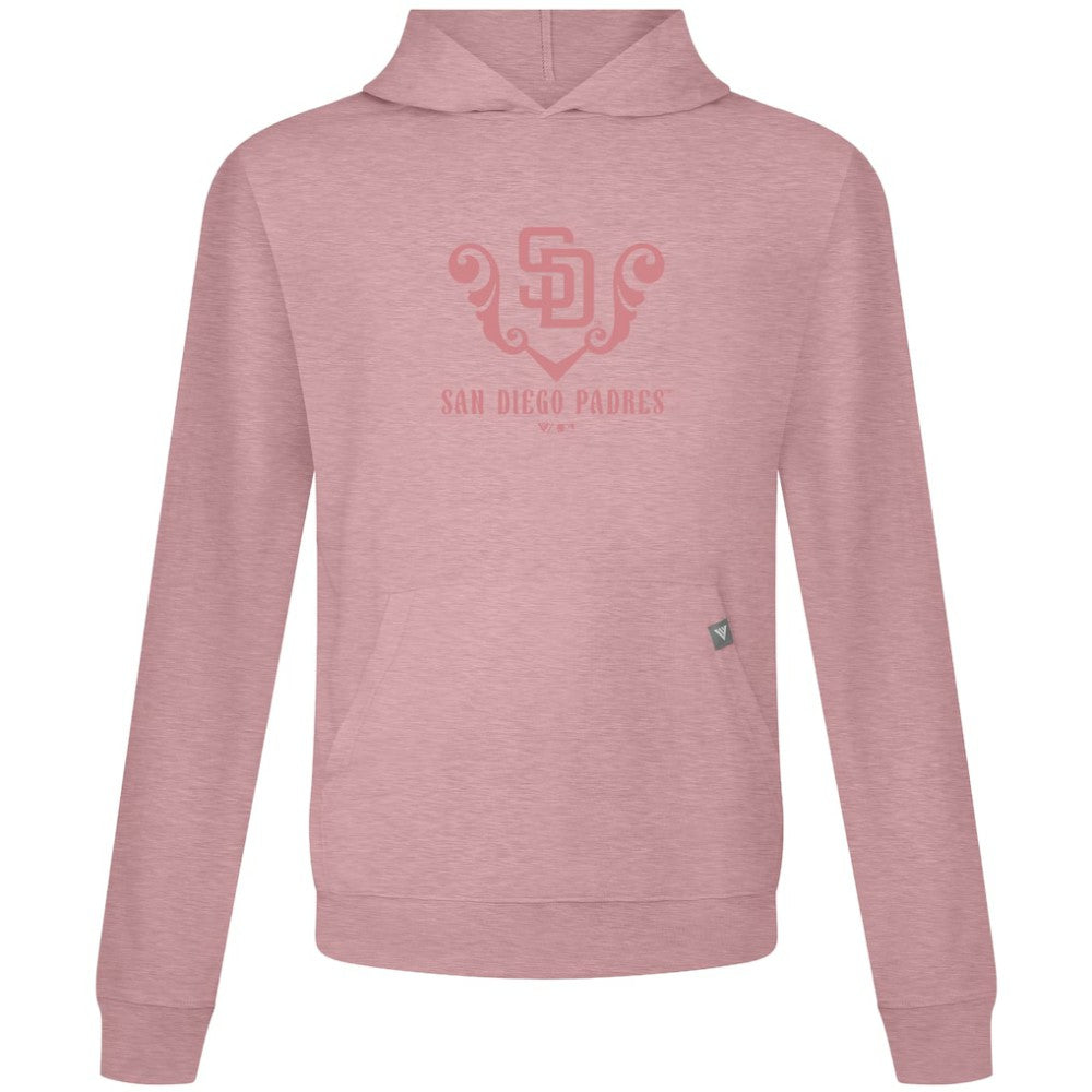San Diego Padres Levelwear Bridal Rose Relay Pullover Hoodie Pink